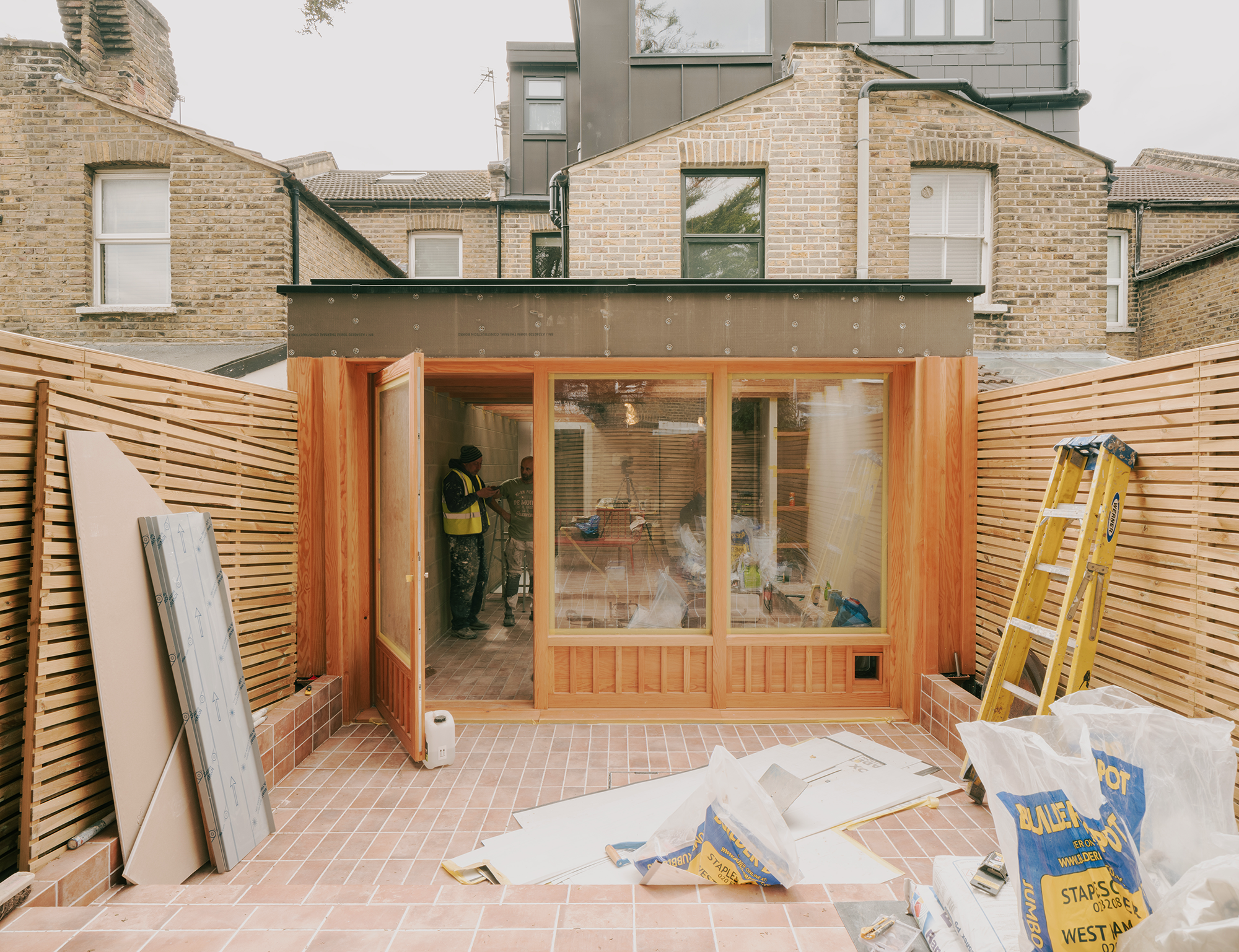 Construction of Worsley Road