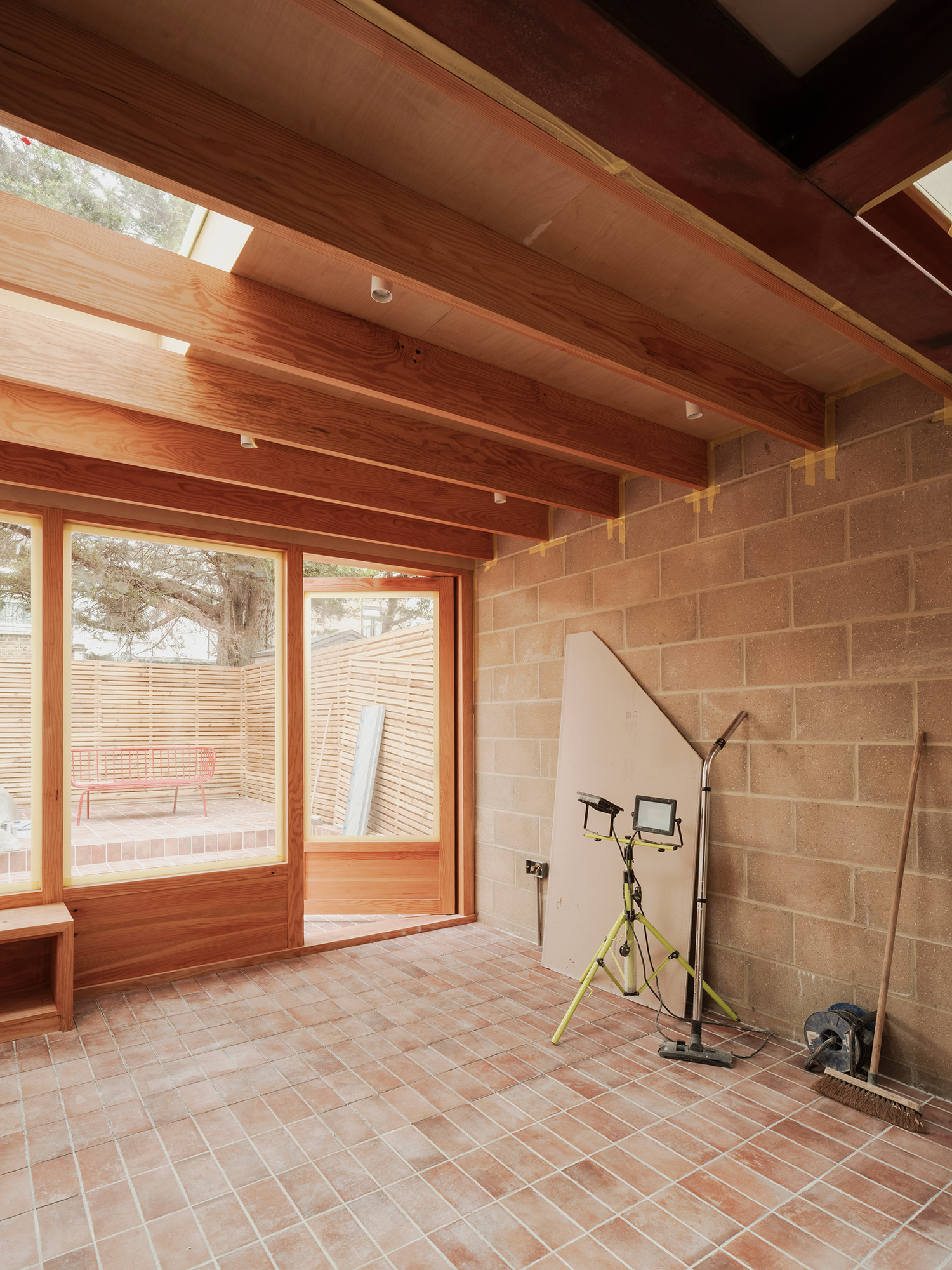 Construction of Worsley Road