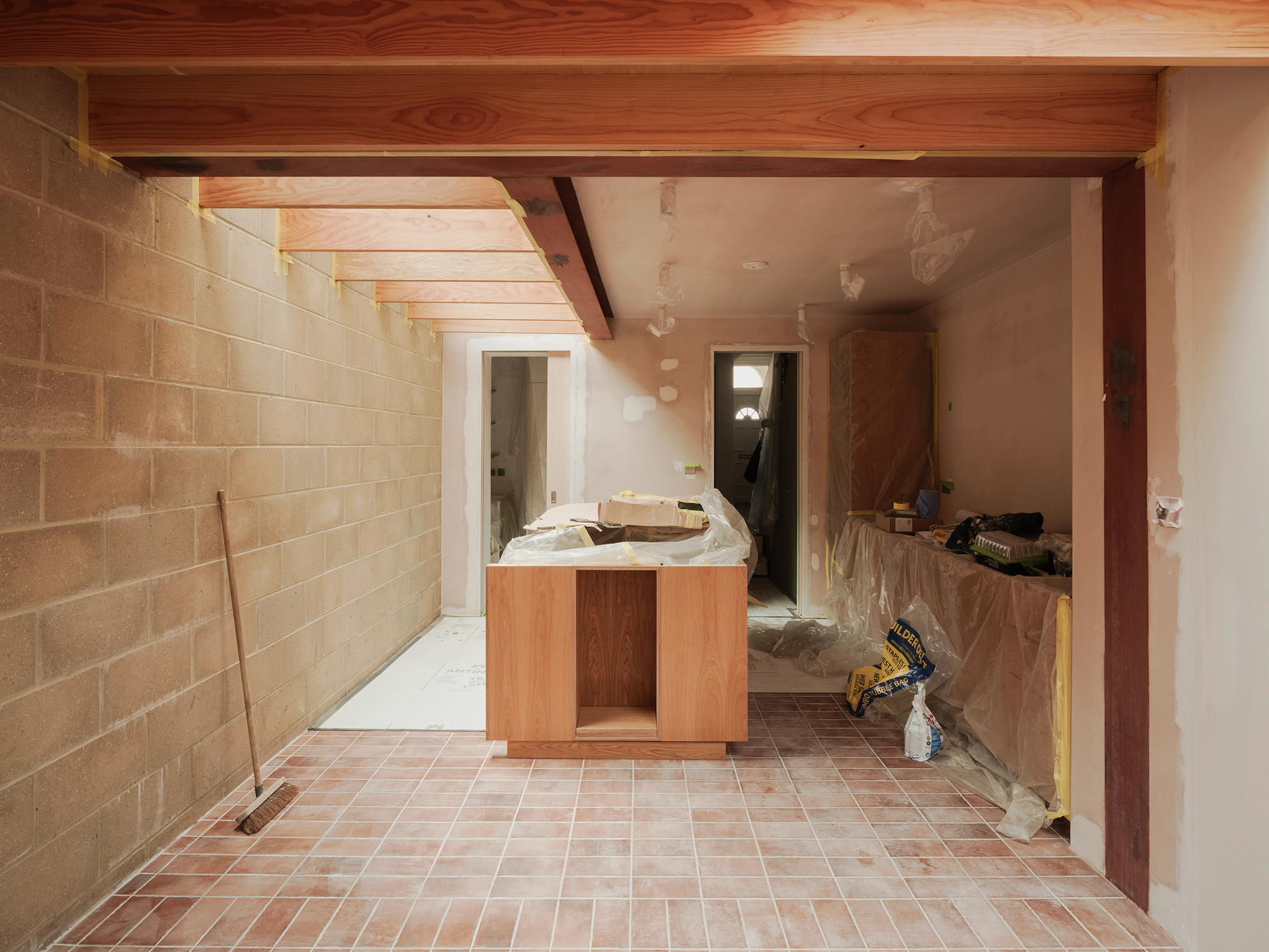 Construction of Worsley Road