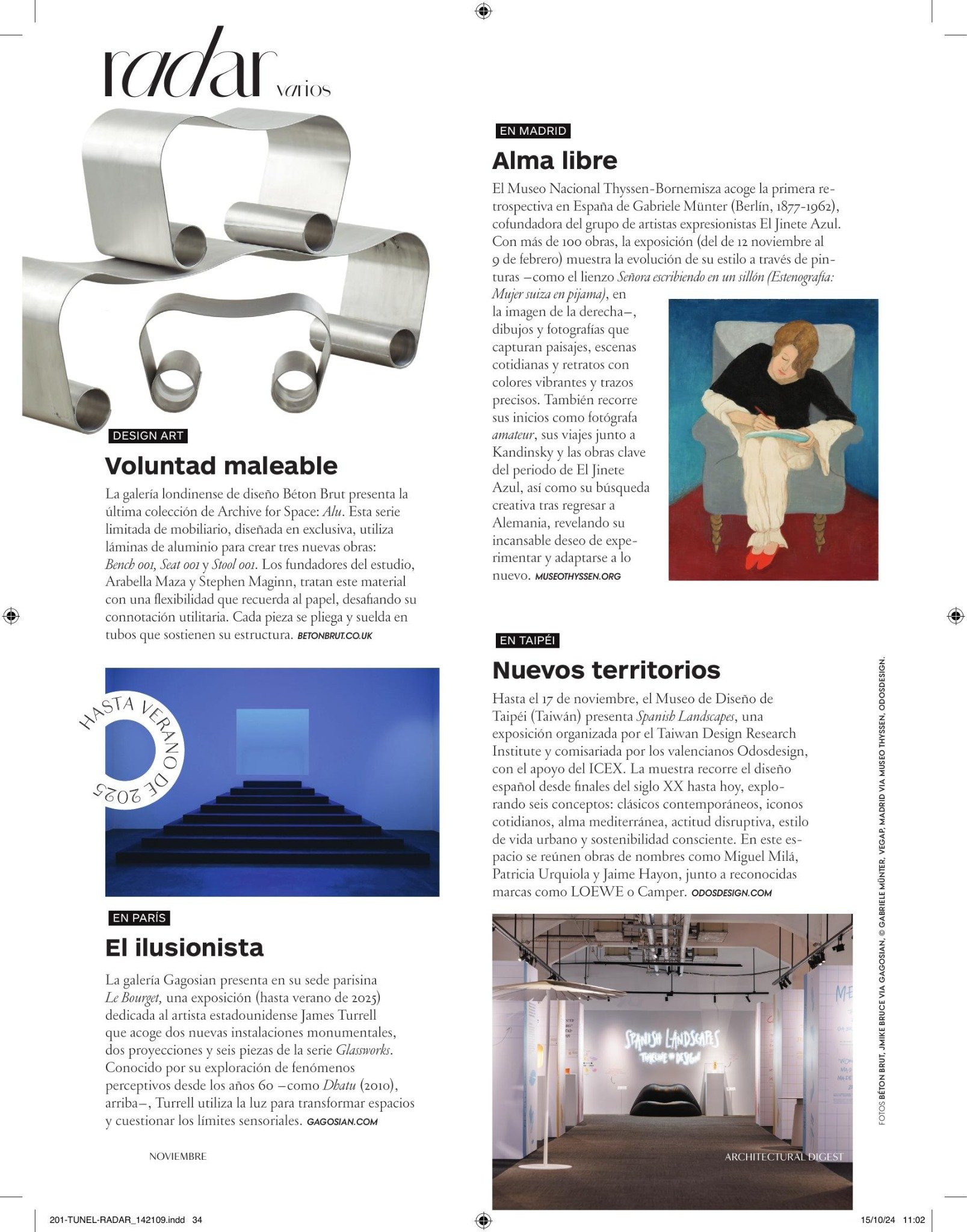 Archive for Space featured in AD Spain